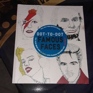 DOT TO DOT FAMOUS FACES LIMITED EDITION ACTIVITY